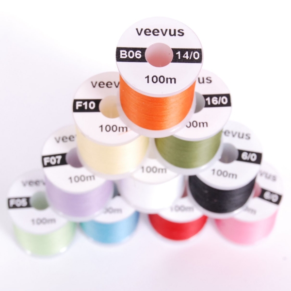 Veevus Bindegarn 6/0 100m verschiedene Farben